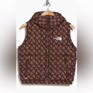 The North Face Brown Puffer Vest